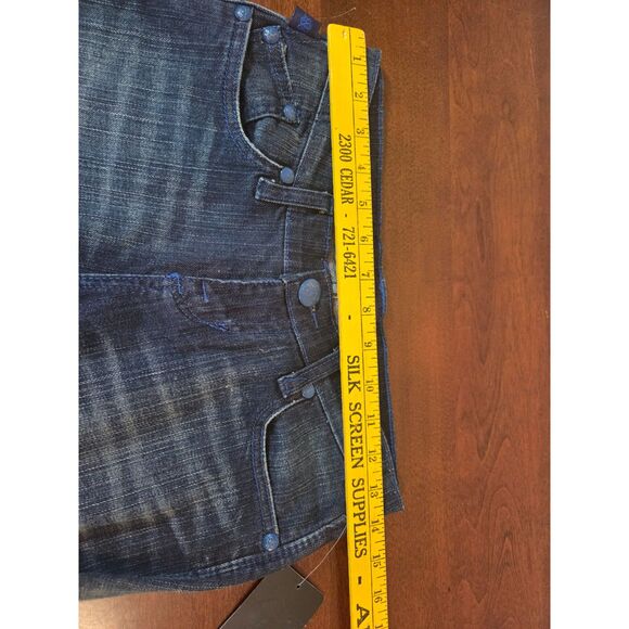 Rock Republic Kasandre Womens Jeans Size 3/4 w/Royal BLue Jewel Crowns - Picture 7 of 11
